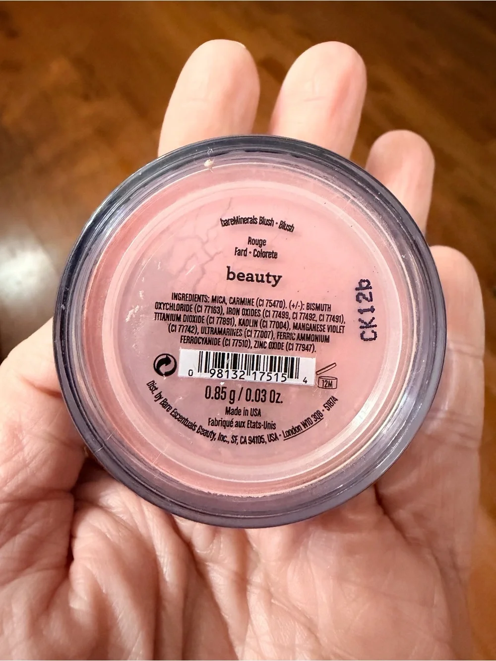 bareMinerals Compact Powder blush